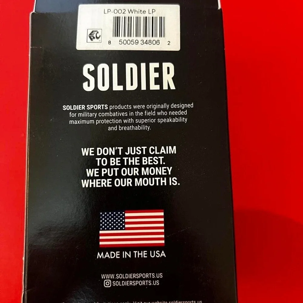 Soldier Sports Football Mouth Guard New in Box Youth